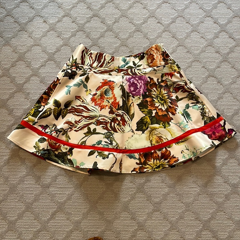 Ted Baker floral skirt